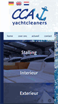 Mobile Screenshot of ccayachtcleaners.nl