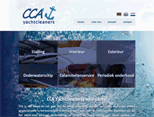 Tablet Screenshot of ccayachtcleaners.nl